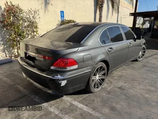 2003 BMW 7 Series 745Li with VIN WBAGN63463DR15012, listed as a Copart auction lot 47898105 with 142,370 mi miles and Clean Title. Bid and sale history available at DreamBid. Image 4.