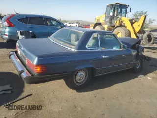 1984 Mercedes-Benz 380 with VIN WDBBA45AXEA013935, listed as a Copart auction lot 71464764 with 180,337 mi miles and Salvage Title. Bid and sale history available at carsss.com. Image 3.