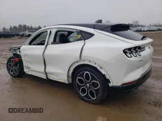 2022 Ford Mustang Mach-E GT with VIN 3FMTK4SE1NMA19843, listed as a Copart auction lot 43254025 with 22,507 mi miles and Salvage Title. Bid and sale history available at DreamBid. Image 2.