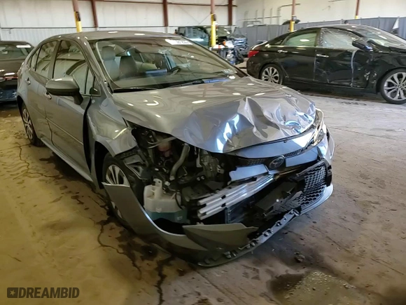 2022 Toyota Corolla Hybrid LE with VIN JTDEAMDE5N3005250, listed as a Copart auction lot 49691255 with 33,028 mi miles and Salvage Title. Bid and sale history available at carsss.com. Image 14.