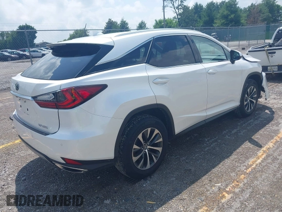 2020 Lexus RX 350 with VIN 2T2HZMDA1LC250467, listed as a IAAI auction lot 42625414 with 52,170 mi miles and . Bid and sale history available at DreamBid. Image 4.