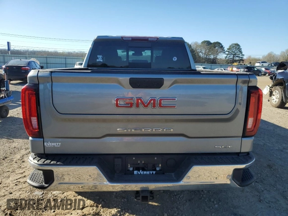 2024 GMC Sierra 1500 SLT with VIN 3GTPHDED5RG182829, listed as a Copart auction lot 49139635 with 28,792 mi miles and Salvage title. Bid and sale history available at DreamBid. Image 6.