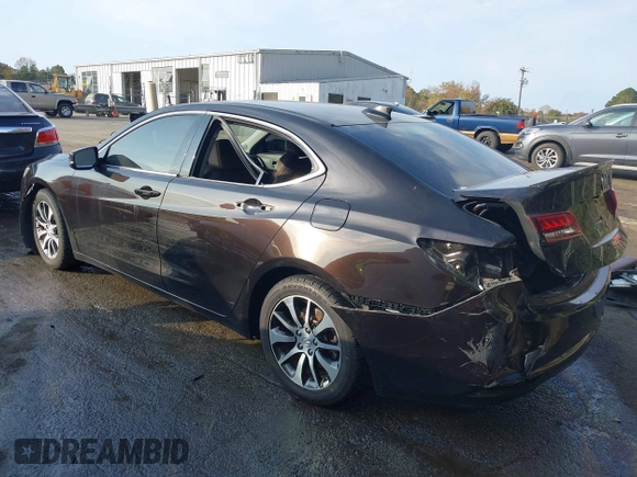2017 Acura TLX with VIN 19UUB1F32HA002410, listed as a IAAI auction lot 40722339 with 149,278 mi miles. Bid and sale history available at carsss.com. Image 3.