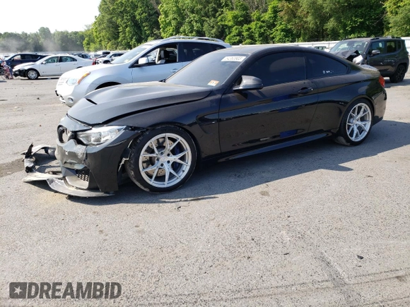 2016 BMW M4 with VIN WBS3R9C59GK708608, listed as a Copart auction lot 54363903 with 73,660 mi miles. Bid and sale history available at carsss.com. Image 1.