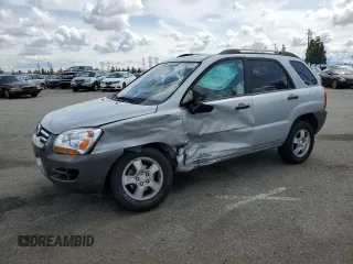 2008 Kia Sportage LX with VIN KNDJF724287522904, listed as a Copart auction lot 51430205 with 168,911 mi miles and Salvage Title. Bid and sale history available at carsss.com. Image 1.