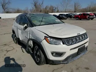 2018 Jeep Compass Limited with VIN 3C4NJDCB4JT245931, listed as a Copart auction lot 48300785 with 0 mi miles and Salvage Title. Bid and sale history available at carsss.com. Image 10.