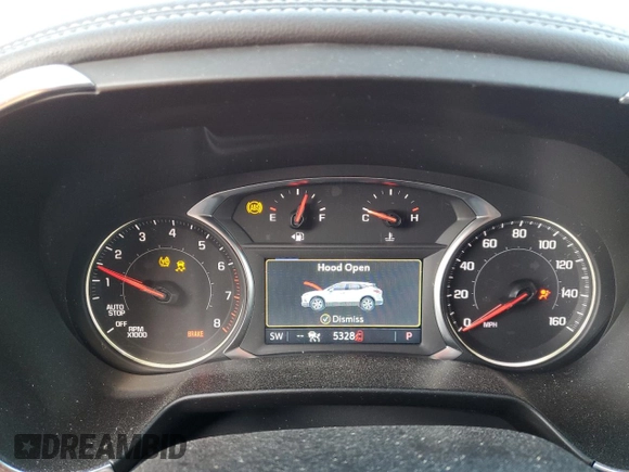 2024 Chevrolet Blazer LT with VIN 3GNKBCR4XRS162502, listed as a Copart auction lot 56334165 with 5,328 mi miles and Clean title. Bid and sale history available at DreamBid. Image 9.
