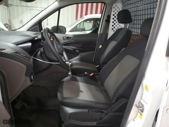 2022 Ford Transit Connect Van XL with VIN NM0LS7S71N1506767, listed as a Copart auction lot 43841665 with 81,099 mi miles and Salvage Title. Bid and sale history available at carsss.com. Image 7.