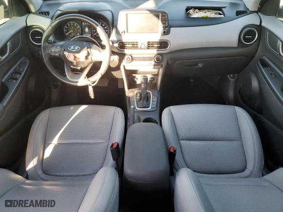 2019 Hyundai Kona Ultimate with VIN KM8K53A5XKU360373, listed as a Copart auction lot 77680714 with 67,680 mi miles and Salvage Title. Bid and sale history available at carsss.com. Image 8.