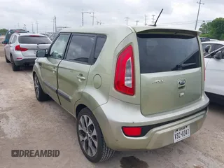 2013 Kia Soul + with VIN KNDJT2A66D7610055, listed as a IAAI auction lot 42142703 with 133,274 mi miles and . Bid and sale history available at DreamBid. Image 3.