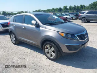 2012 Kia Sportage LX with VIN KNDPBCA28C7237079, listed as a IAAI auction lot 42663554 with 245,420 mi miles and . Bid and sale history available at DreamBid. Image 1.
