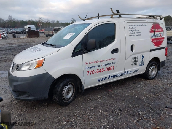 2015 Nissan NV200 SV with VIN 3N6CM0KN8FK695529, listed as a IAAI auction lot 41530913 with 227,823 mi miles. Bid and sale history available at carsss.com. Image 17.