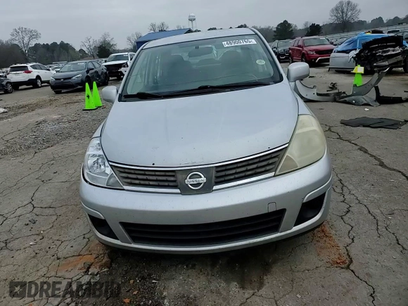 2008 Nissan Versa 1.8 S with VIN 3N1BC11E58L351603, listed as a Copart auction lot 48900765 with 245,000 mi miles and Salvage Title. Bid and sale history available at carsss.com. Image 10.