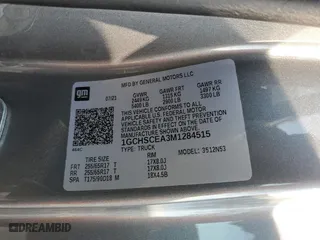 2021 Chevrolet Colorado 2WD LT with VIN 1GCHSCEA3M1284515, listed as a Copart auction lot 46716105 with 49,245 mi miles and Non Repairable. Bid and sale history available at carsss.com. Image 14.