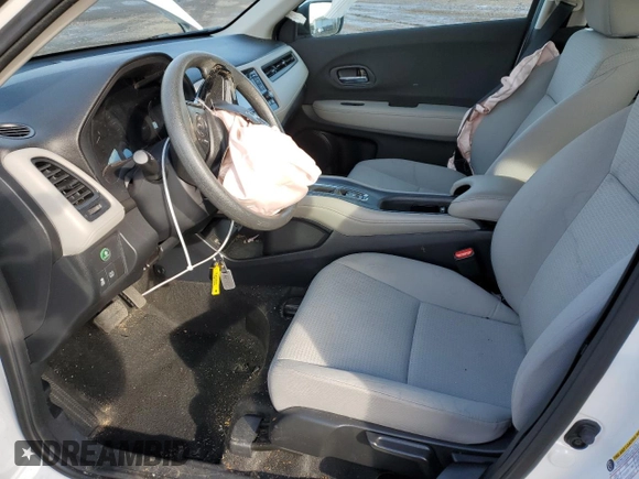 2021 Honda HR-V LX with VIN 3CZRU6H30MM719663, listed as a Copart auction lot 49524795 with 34,706 mi miles and Salvage Title. Bid and sale history available at DreamBid. Image 7.