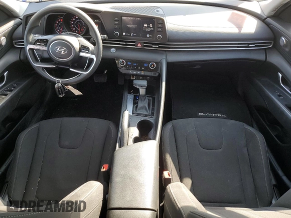 2023 Hyundai Elantra SEL with VIN KMHLM4AG6PU498580, listed as a Copart auction lot 48517715 with 24,079 mi miles and Salvage Title. Bid and sale history available at DreamBid. Image 8.