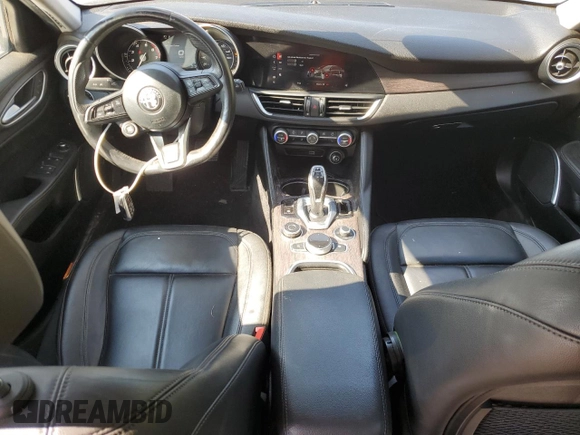 2020 Alfa Romeo Giulia Ti with VIN ZARFANBN2L7632724, listed as a Copart auction lot 70424074 with 54,923 mi miles and Clean Title. Bid and sale history available at carsss.com. Image 8.