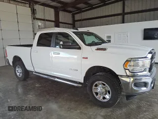 2021 Ram 2500 Big Horn with VIN 3C6UR5DJ7MG627942, listed as a Copart auction lot 81386054 with 63,565 mi miles and Clean Title. Bid and sale history available at carsss.com. Image 4.
