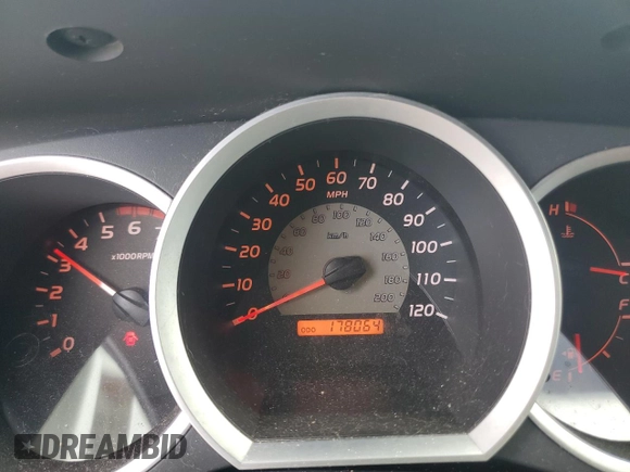 2005 Toyota Tacoma PreRunner with VIN 3TMJU62N95M001768, listed as a Copart auction lot 57895195 with 178,064 mi miles and Non repairable. Bid and sale history available at DreamBid. Image 9.