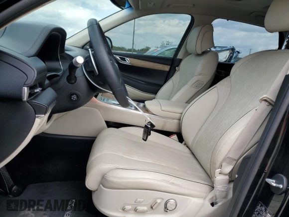 2022 Genesis GV80 with VIN KMUHBDSB2NU101119, listed as a Copart auction lot 45217395 with 31,477 mi miles and Non repairable. Bid and sale history available at DreamBid. Image 7.