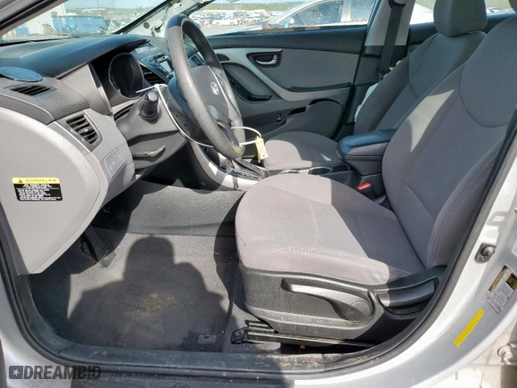 2015 Hyundai Elantra SE with VIN 5NPDH4AE1FH633940, listed as a Copart auction lot 50836225 with 123,087 mi miles and Salvage Title. Bid and sale history available at carsss.com. Image 7.