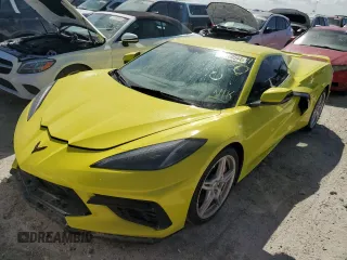 2021 Chevrolet Corvette 2LT with VIN 1G1YB3D49M5109943, listed as a Copart auction lot 74169544 with 0 mi miles and Non Repairable. Bid and sale history available at carsss.com. Image 1.