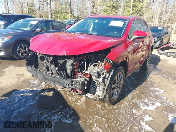 2016 Lexus NX 200t with VIN JTJBARBZ9G2052633, listed as a IAAI auction lot 41449501 with 57,686 mi miles and . Bid and sale history available at DreamBid. Image 2.