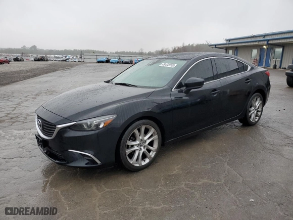 2017 Mazda Mazda6 Touring with VIN JM1GL1V57H1120996, listed as a Copart auction lot 43422655 with 146,410 mi miles and Salvage Title. Bid and sale history available at carsss.com. Image 1.