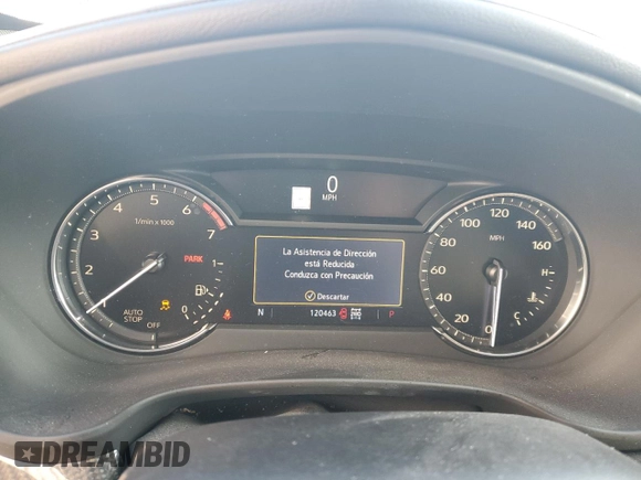2020 Cadillac XT4 AWD Sport with VIN 1GYFZFR48LF004642, listed as a Copart auction lot 89088095 with 120,463 mi miles and Salvage title. Bid and sale history available at DreamBid. Image 9.