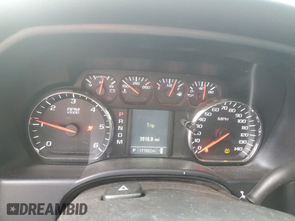 2016 Chevrolet Silverado 1500 Work Truck with VIN 3GCPCNECXGG190949, listed as a Copart auction lot 83014704 with 177,882 mi miles and Salvage Title. Bid and sale history available at DreamBid. Image 9.