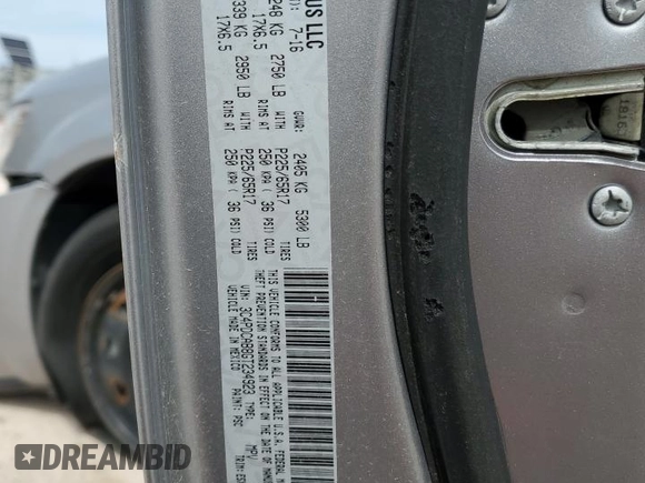 2016 Dodge Journey American Value with VIN 3C4PDCAB8GT234923, listed as a Copart auction lot 53104855 with 115,320 mi miles and Clean Title. Bid and sale history available at DreamBid. Image 13.