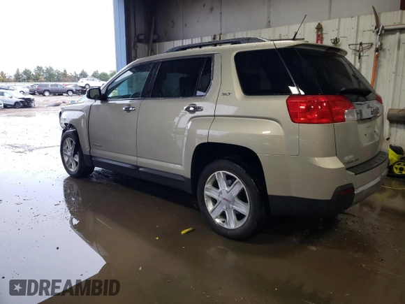 2010 GMC Terrain SLT-2 with VIN 2CTALHEW2A6279181, listed as a Copart auction lot 78543054 with 45,500 mi miles and Salvage Title. Bid and sale history available at carsss.com. Image 2.
