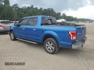 2015 Ford F-150 XL with VIN 1FTEW1CPXFKD77046, listed as a Copart auction lot 59692845 with 205,659 mi miles and Salvage title. Bid and sale history available at DreamBid. Image 2.