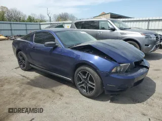2010 Ford Mustang V6 with VIN 1ZVBP8AN7A5166515, listed as a Copart auction lot 54176615 with 99,390 mi miles and Salvage Title. Bid and sale history available at DreamBid. Image 4.