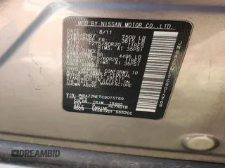 2012 Infiniti QX56 7-passenger with VIN JN8AZ2NE7C9015769, listed as a IAAI auction lot 41886388 with 164,342 mi miles. Bid and sale history available at carsss.com. Image 9.