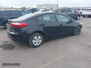 2014 Kia Forte LX with VIN KNAFK4A69E5090576, listed as a IAAI auction lot 42030318 with 1 mi miles. Bid and sale history available at carsss.com. Image 4.