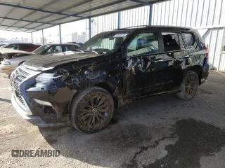 2020 Lexus GX 460 Luxury with VIN JTJGM7BX8L5246885, listed as a Copart auction lot 49500975 with 49,910 mi miles and Salvage Title. Bid and sale history available at DreamBid. Image 1.
