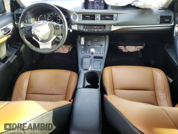 2017 Lexus CT with VIN JTHKD5BH1H2289871, listed as a Copart auction lot 84343364 with 95,488 mi miles and Salvage Title. Bid and sale history available at carsss.com. Image 8.