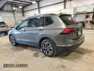 2024 Volkswagen Tiguan S with VIN 3VVRB7AX9RM198790, listed as a Copart auction lot 44741355 with 0 mi miles and Salvage Title. Bid and sale history available at carsss.com. Image 2.