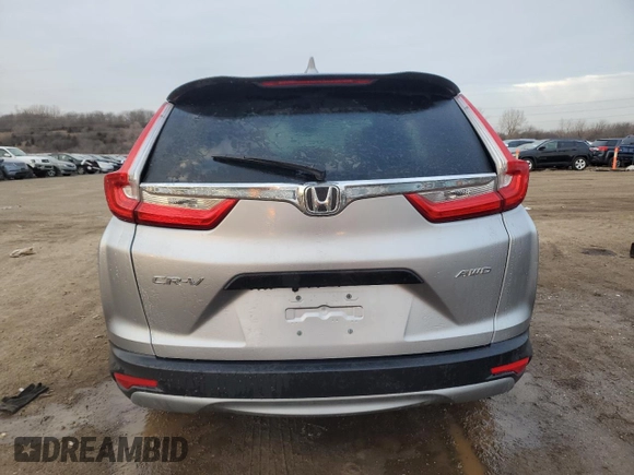 2019 Honda CR-V LX with VIN 2HKRW6H32KH229616, listed as a Copart auction lot 87234024 with 21,980 mi miles and Salvage Title. Bid and sale history available at DreamBid. Image 6.