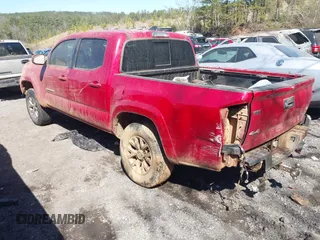 2018 Toyota Tacoma SR with VIN 5TFCZ5AN1JX154722, listed as a IAAI auction lot 41693606 with 123,916 mi miles. Bid and sale history available at carsss.com. Image 3.