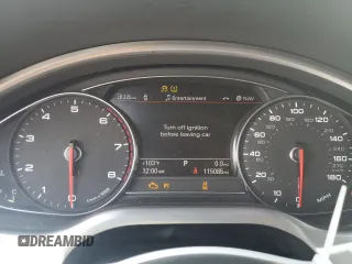 2013 Audi A8 6.3L with VIN WAUR4AFD1DN010893, listed as a Copart auction lot 62693655 with 115,085 mi miles and Salvage title. Bid and sale history available at DreamBid. Image 9.