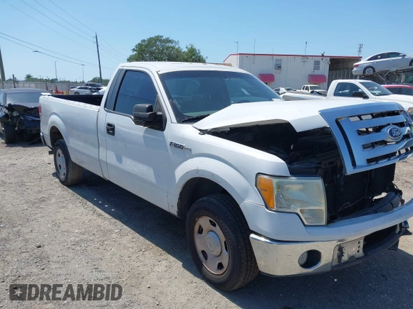 2009 Ford F-150 XL with VIN 1FTRF12W79KC14353, listed as a IAAI auction lot 42001571 with 224,190 mi miles and . Bid and sale history available at carsss.com. Image 1.