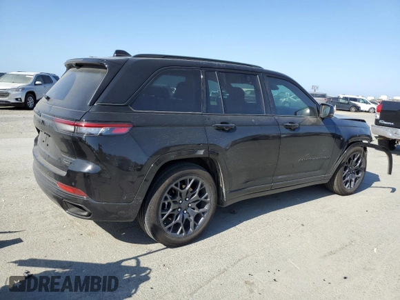 2023 Jeep Grand Cherokee Summit Reserve z VIN 1C4RJYE62PC652630, wystawiony jako Copart lot #55110525 z przebiegiem 21 186 mil mil oraz Szkoda całkowita • Salvage title. Historia ofert i sprzedaży dostępna na DreamBid. Obrazek 3.