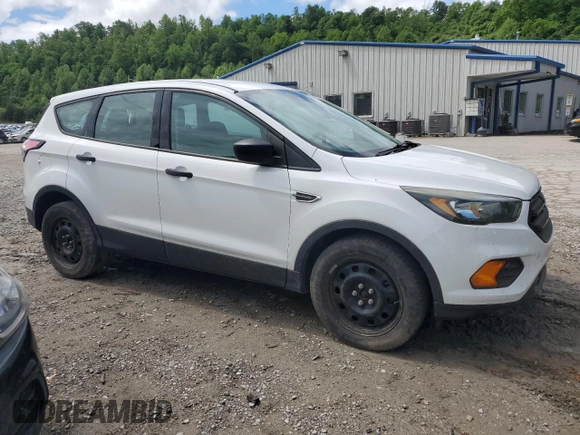 2018 Ford Escape S with VIN 1FMCU0F79JUB26918, listed as a Copart auction lot 56510775 with 184,176 mi miles and Salvage title. Bid and sale history available at DreamBid. Image 4.