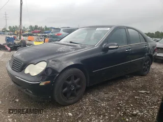 2002 Mercedes-Benz C 230/260/280/320 with VIN WDBRF64J62E002996, listed as a Copart auction lot 64848584 with 165,724 mi miles and Salvage Title. Bid and sale history available at DreamBid. Image 1.