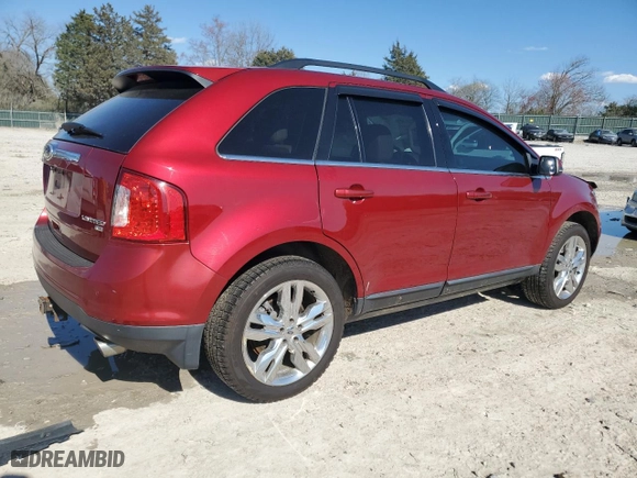 2013 Ford Edge Limited with VIN 2FMDK4KC1DBB28404, listed as a Copart auction lot 50787925 with 227,769 mi miles and Salvage Title. Bid and sale history available at carsss.com. Image 3.