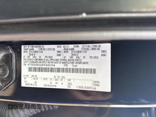 2015 Ford F-150 XLT with VIN 1FTEW1EG3FFA53104, listed as a Copart auction lot 43859665 with 182,930 mi miles and Clean Title. Bid and sale history available at carsss.com. Image 10.