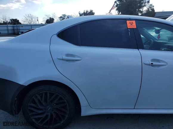 2010 Lexus IS 250 with VIN JTHBF5C21A5126663, listed as a Copart auction lot 43087425 with NaN miles and Salvage Title. Bid and sale history available at carsss.com. Image 10.
