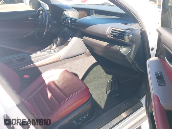 2017 Lexus IS 200t with VIN JTHBA1D26H5059221, listed as a IAAI auction lot 41940144 with 50,740 mi miles and . Bid and sale history available at DreamBid. Image 5.